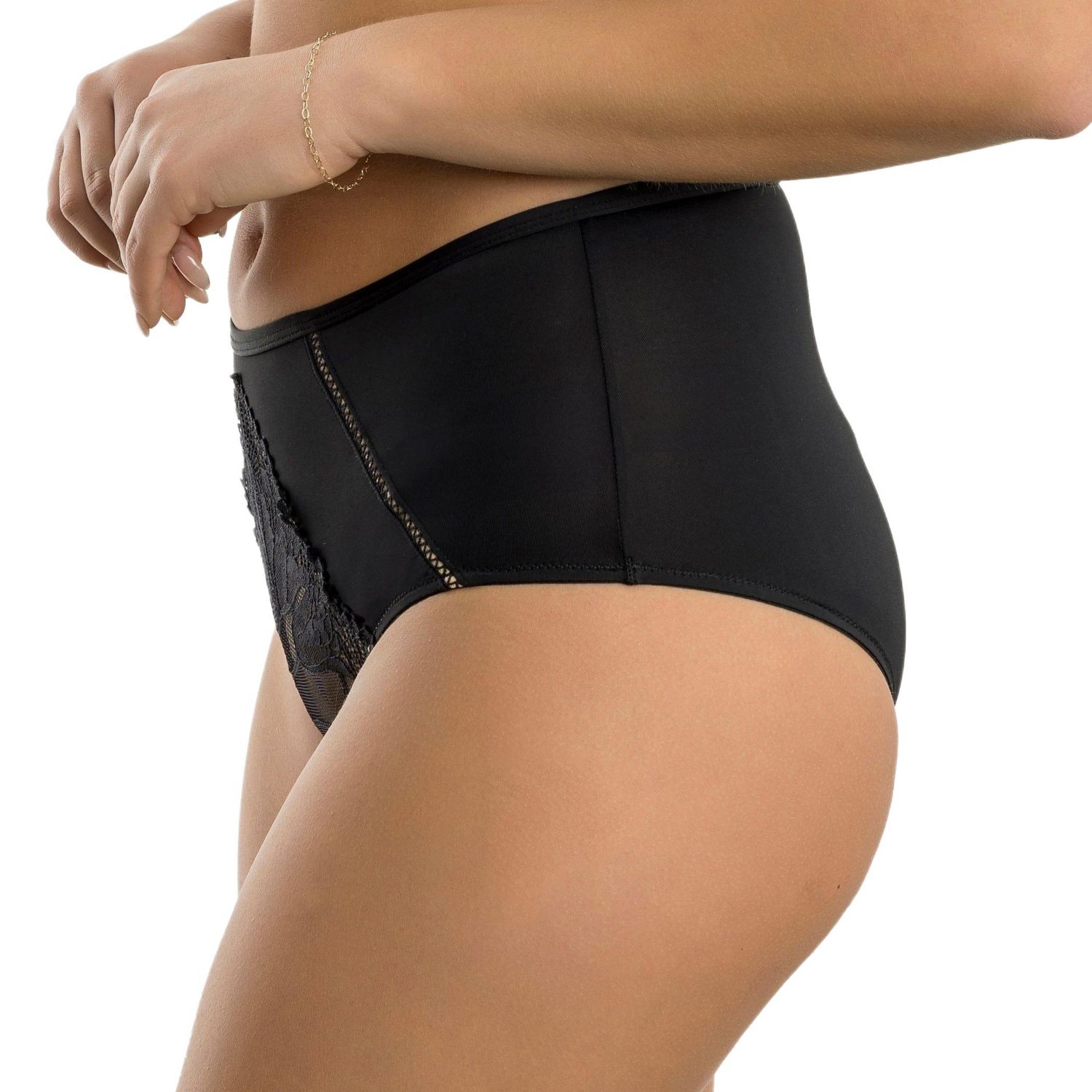 Women's Charlene High Waist Brief, Warm Sand