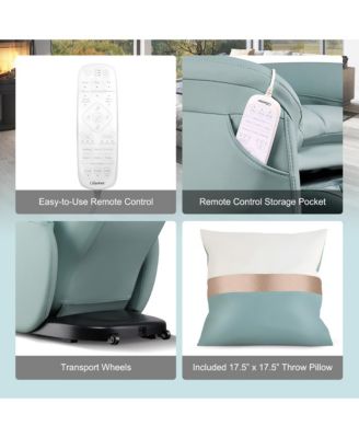 Massage Chair Full Body SL Track Zero Gravity with  Pillow Reversible Footrest Heat