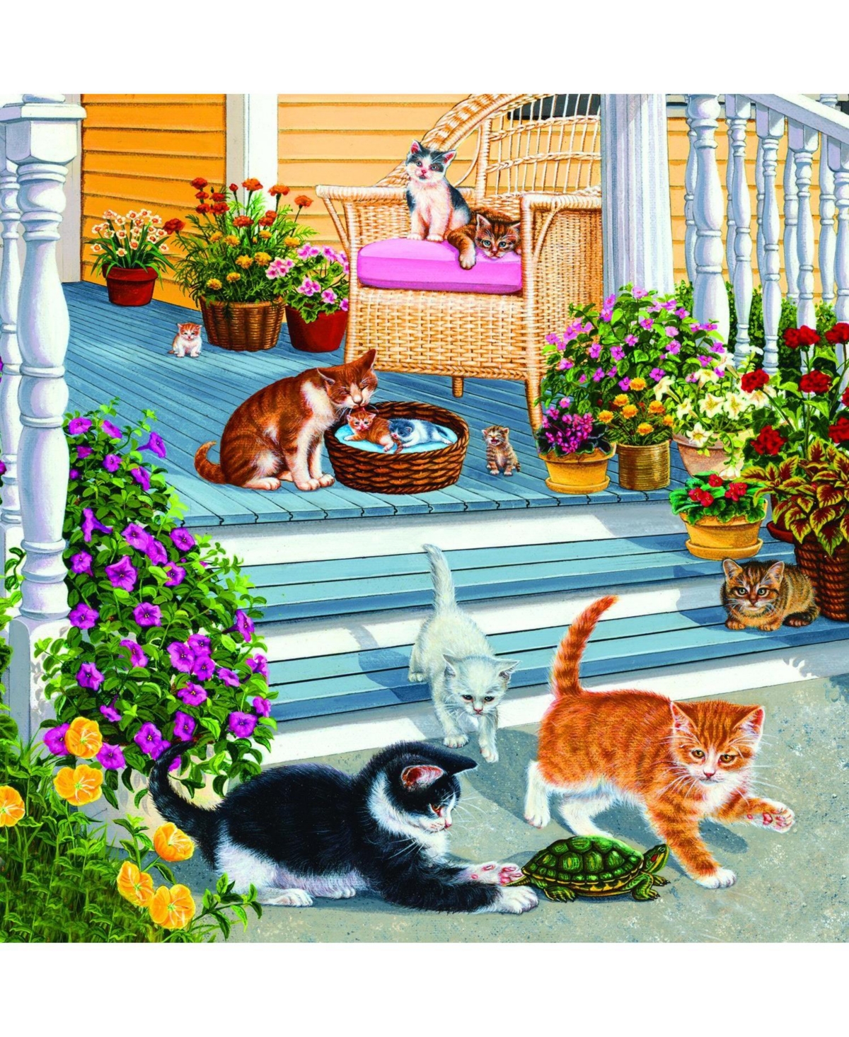 SunsOut A New Playmate 500 piece Jigsaw Puzzle for Adults