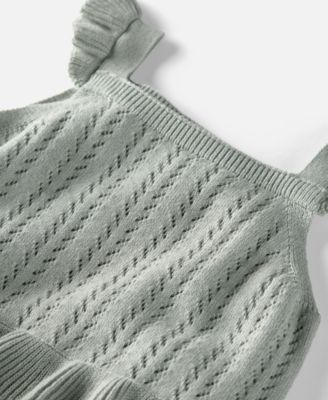 Little Planet by Carters Baby Girls' Knit Square Neck Bubble Romper