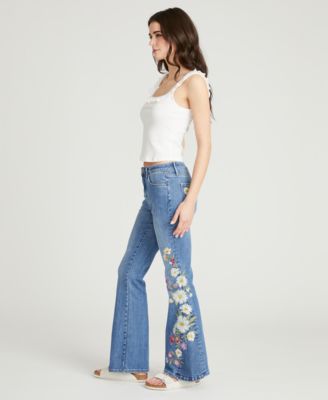 Women's Fab Farrah Daisyland Flare Jeans