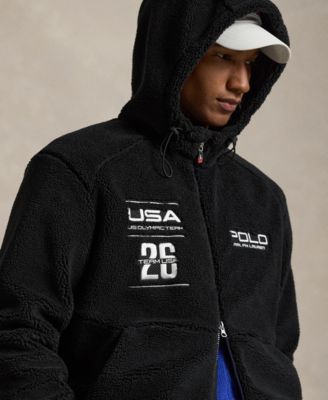 Men's Team USA Pile Fleece Full-Zip Hoodie