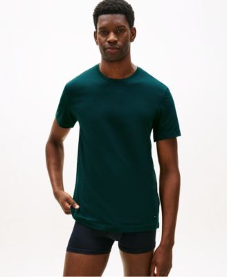 Men's&nbsp;3-Pack Cotton Classics Short Sleeve Crewneck Undershirts Set