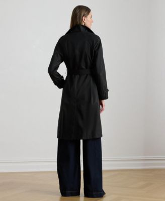 Women's Single Breasted Belted Trench Coat