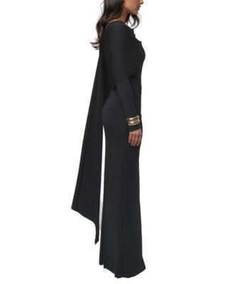 Women's Glitz Asymmetric Maxi Dress