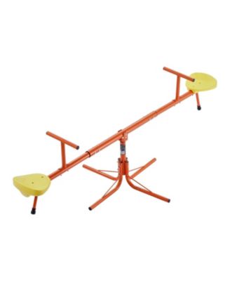 Kids Seesaw with 4-Prong Base & 360° Swivel Motion