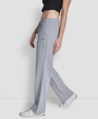 Women's Metallic Bubble Open Leg Pull-On Pants