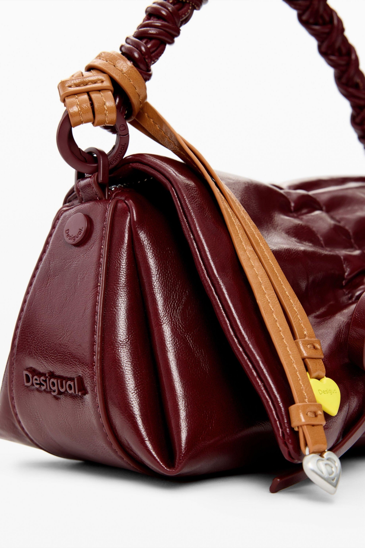 Desigual Women's Small shiny bow bag