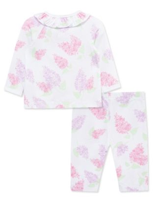 Baby Girls' Printed Top and Pants, 2-Piece Set