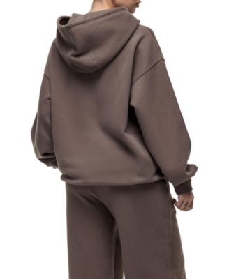 Women's Dakota Taupe Zip Hoodie