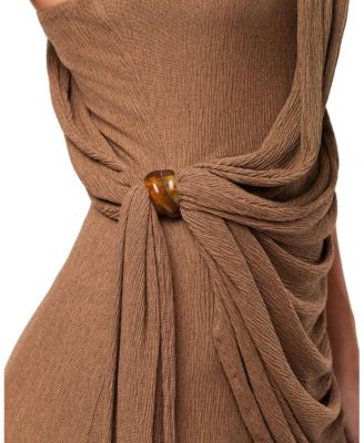Women's Rich Mocha Wrap Dress