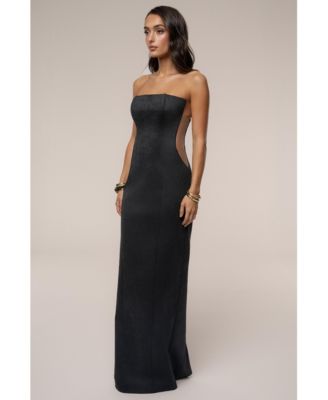 Women's Madison Suede Maxi Dress