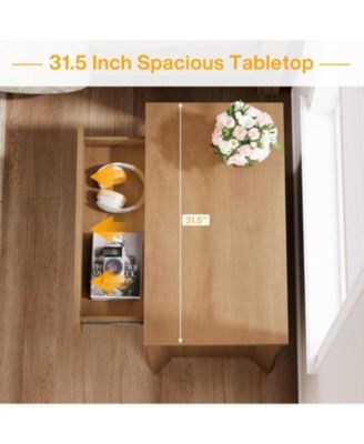 Nightstand with 3 Drawers, Easy Assembly