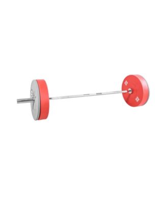 6FT Barbell Bar 2-Inch Olympic Weight Bar Chrome Knurled Grip 500 LB Capacity