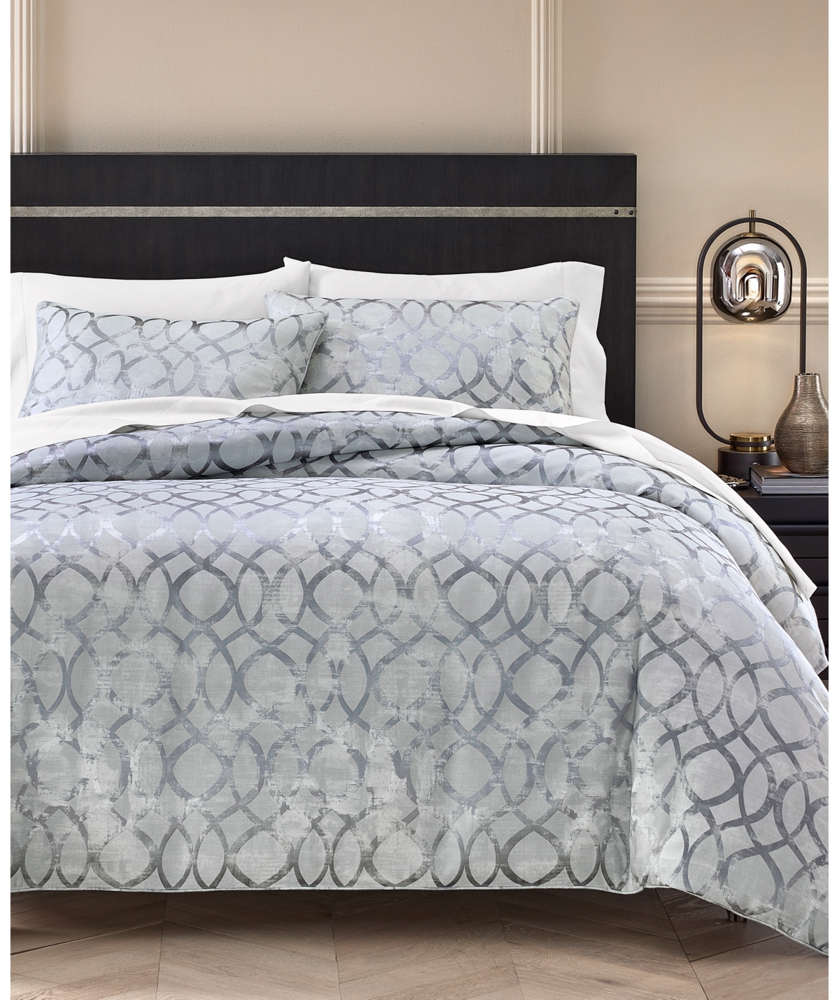 Hotel Collection Helix 3-Pc. Duvet Cover Set, Full/Queen, Exclusively at Macy's