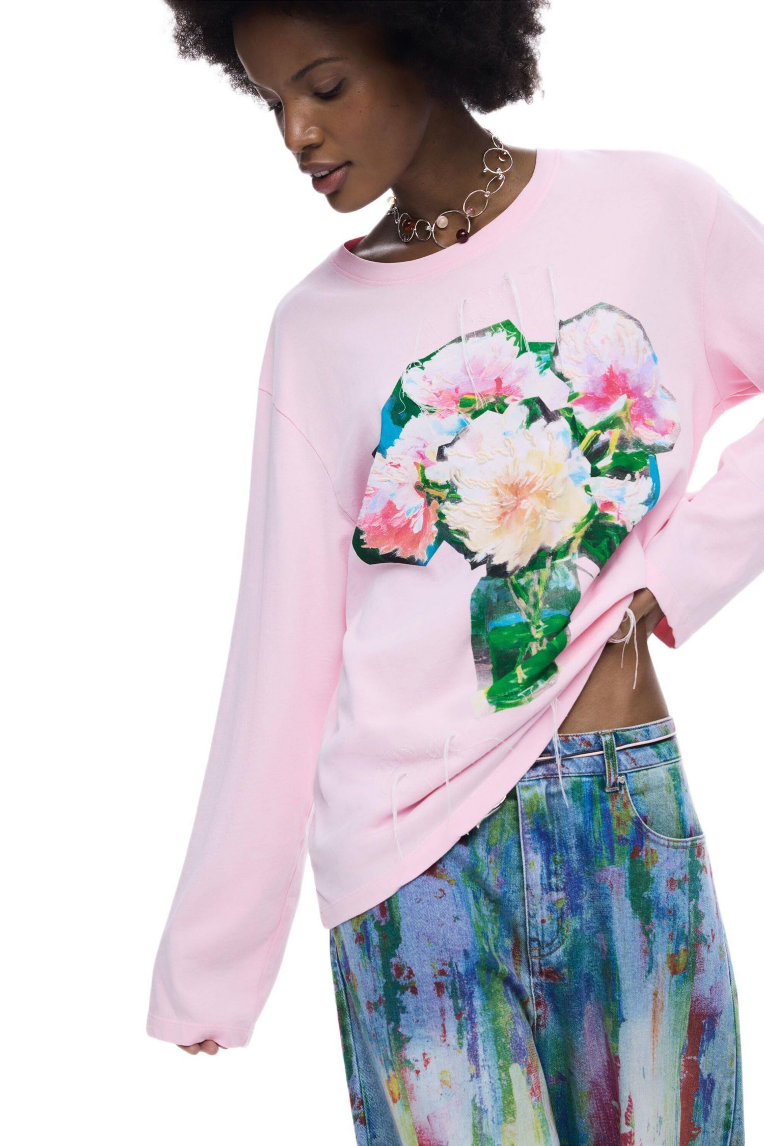 Women's T-shirt bouquet