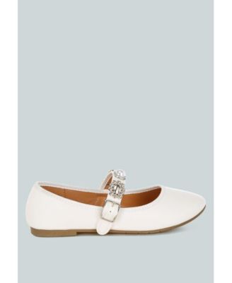 Womens Kavana Charms Embellished Flat Mary Janes