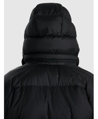 Women's natural-filled down coat - black