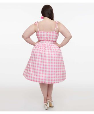 Plus Size 1950s Bobbie Swing Dress