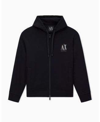 ARMANI EXCHANGE カシミヤニットパーカー ブラック/BZ191 ARMANI EXCHANGE アルマーニエクスチェンジ パーカー 8NZM94 ZJKRZ