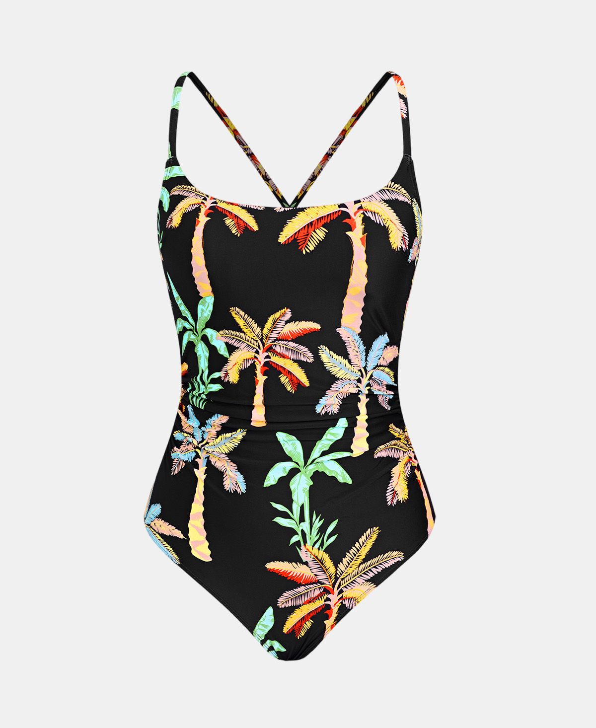 Cupshe Women's Scoop Neck Crisscross Self Tied One Piece Swimsuit