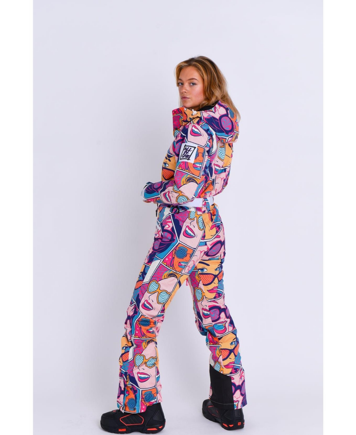 Oosc Women's Comic Book Candy Ski Suit