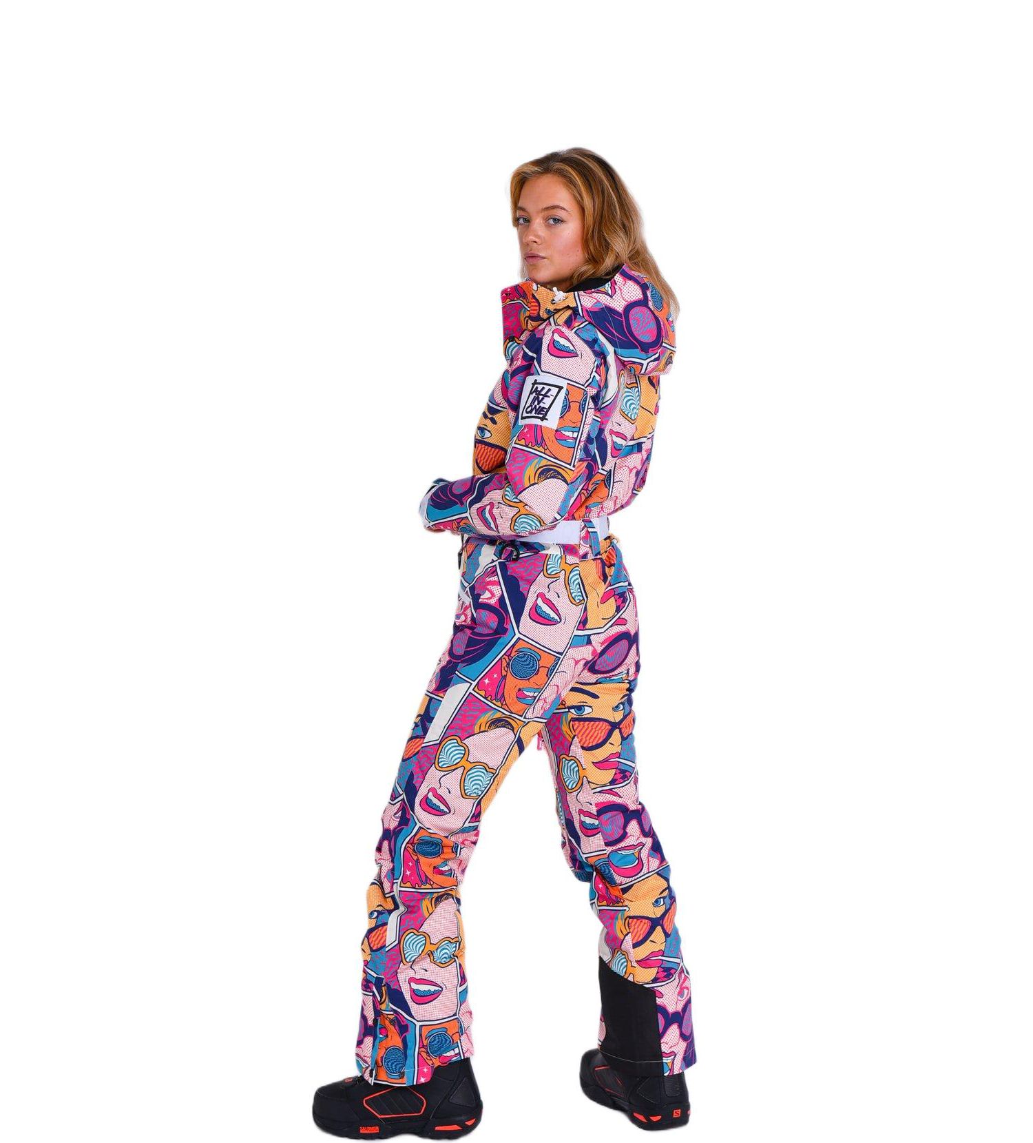 Women's Comic Book Candy Ski Suit