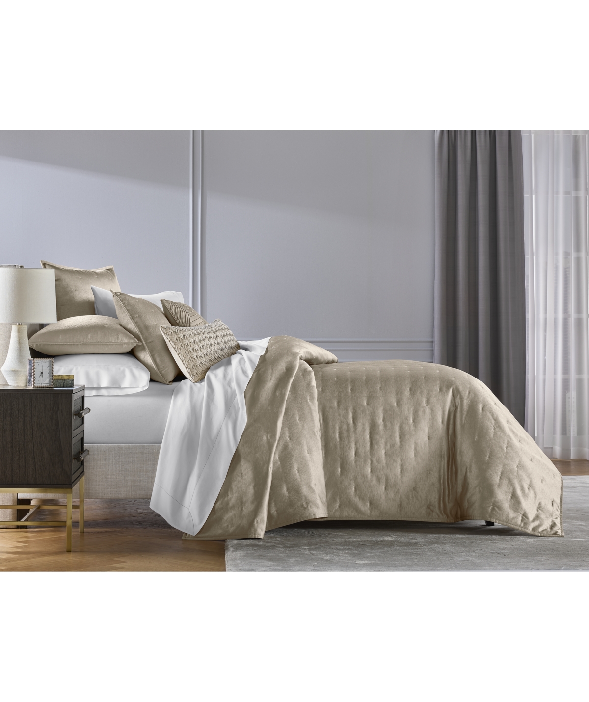 Hotel Collection Glint 3-Pc. Coverlet Set, King, Exclusively at Macy's