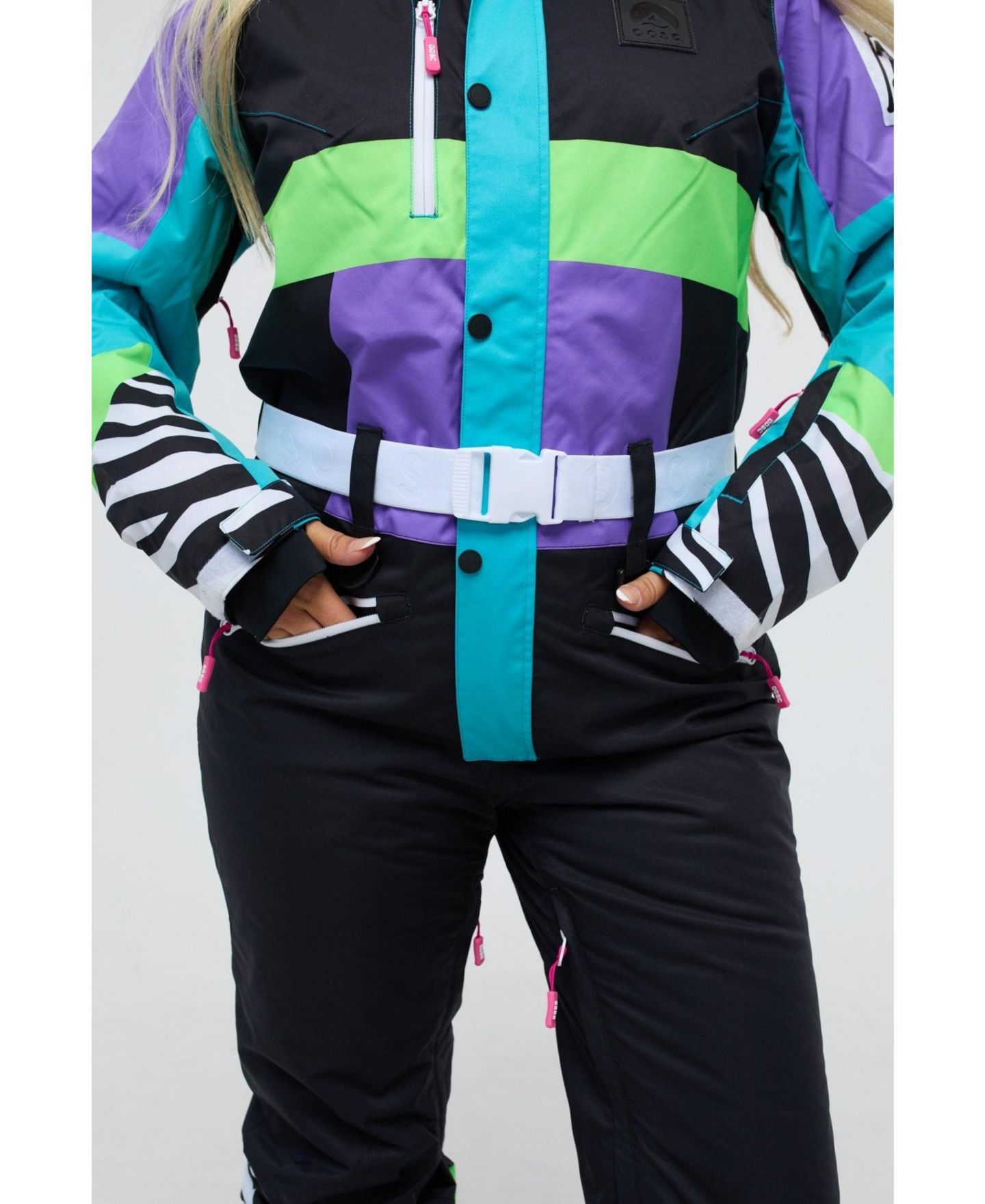 Женские комплекты OOSC Hotel California Ski Suit, цвет: Colorful Ski Suit With Patterns — фото 8