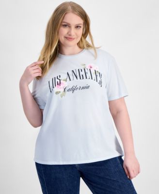 Trendy Plus Size Los Angeles T-Shirt