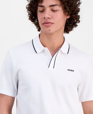 Men's Dalombi Button-Placket Polo Shirt