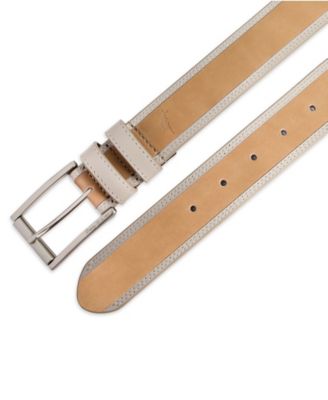 Men's Leather Inlay Casual Belt
