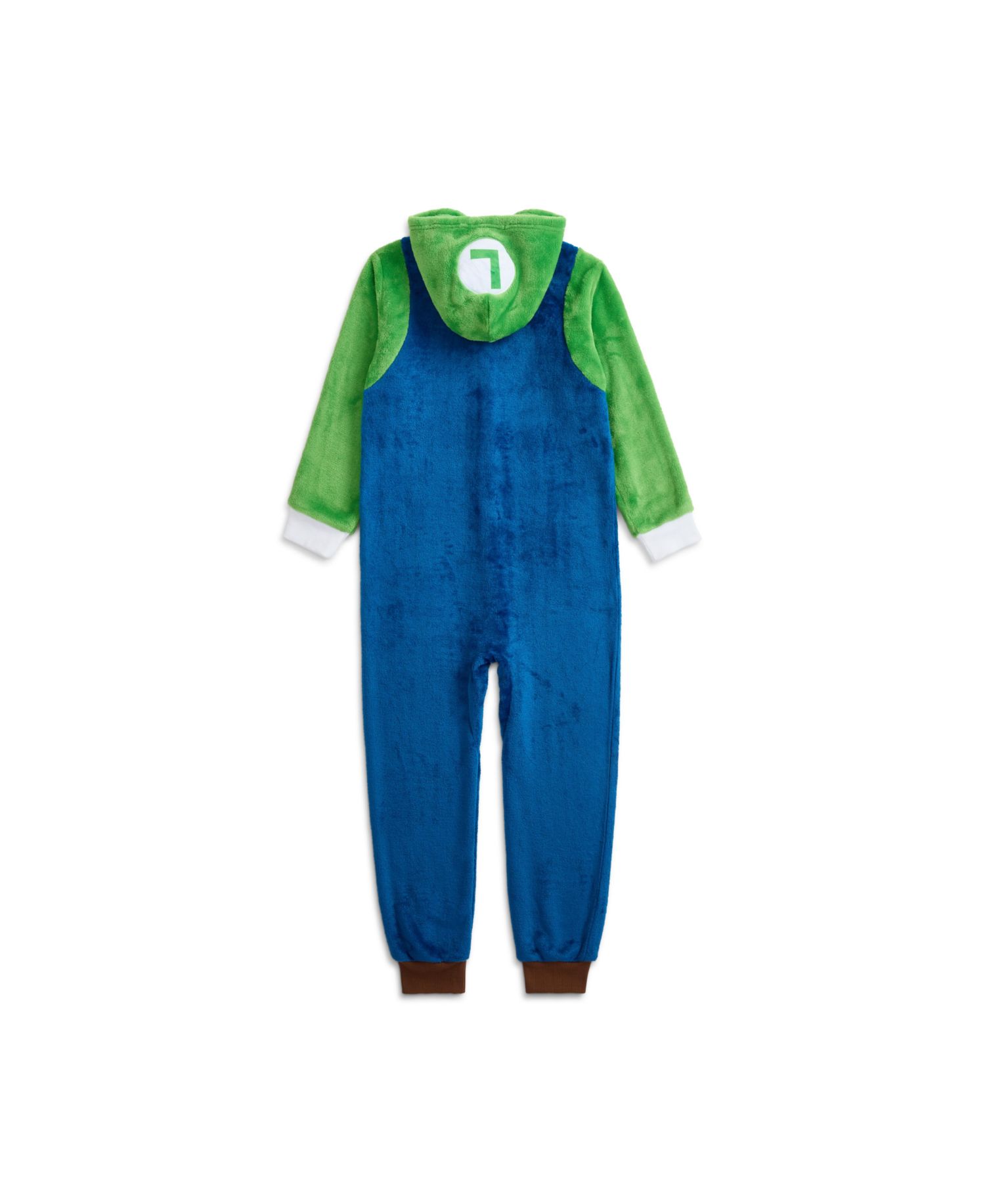 Little Boys Mario Brothers Onesie Zip Up Coverall