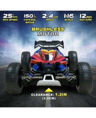 HC1 Road Rager RC Remote Control High Speed Race Car - 1:16 Scale