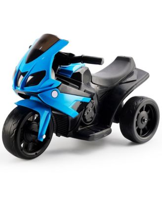 6V Kids 3-Wheel Ride-On Motorcycle with Parent Remote Control & LED Light