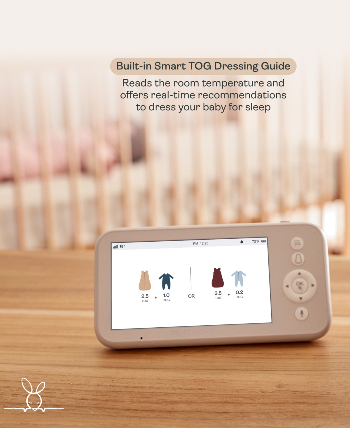 ergoPouch Drift Home Baby Monitor and Smart Tog Guide