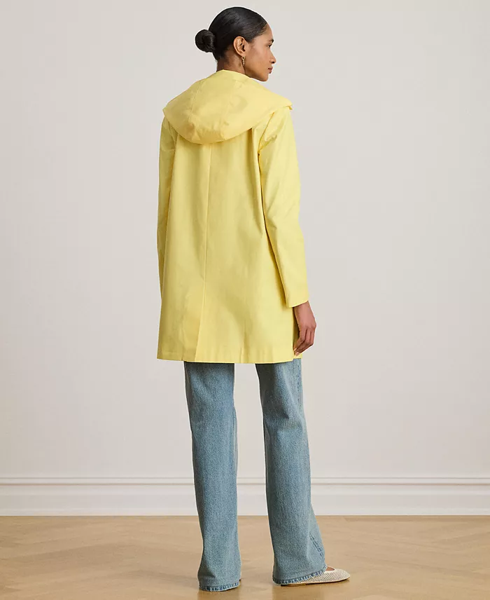 Women's Hooded Raincoat - thumbnail 8
