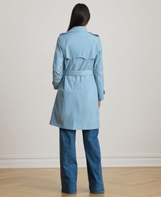 Women's Double-Breasted Belted Trench Coat