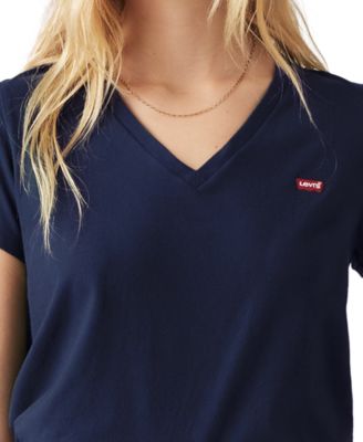 Women's Perfect Cotton V-Neck Short-Sleeve T-Shirt