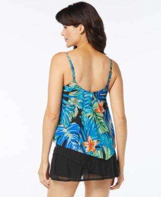 Women's Captivate Printed Tankini Top