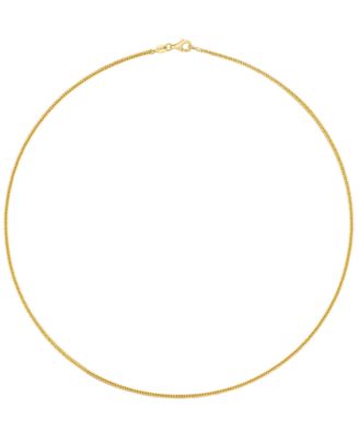 Foxtail Chain in 14k Gold