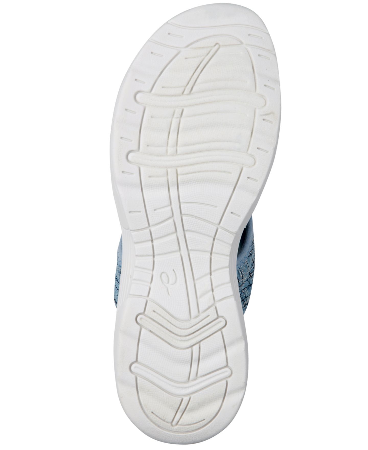 Женские сандалии Easy Spirit Traciee Lightweight Flat Easy-On, цвет: Светлый синий джинсовый — фото 5
