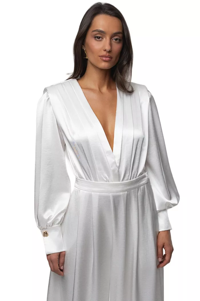 Women's Satin Radiance Bodysuit. - thumbnail 10
