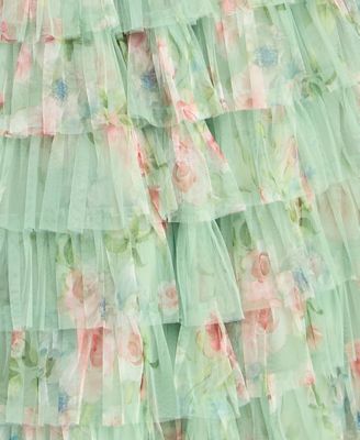 Women's Strapless Pleated Gown