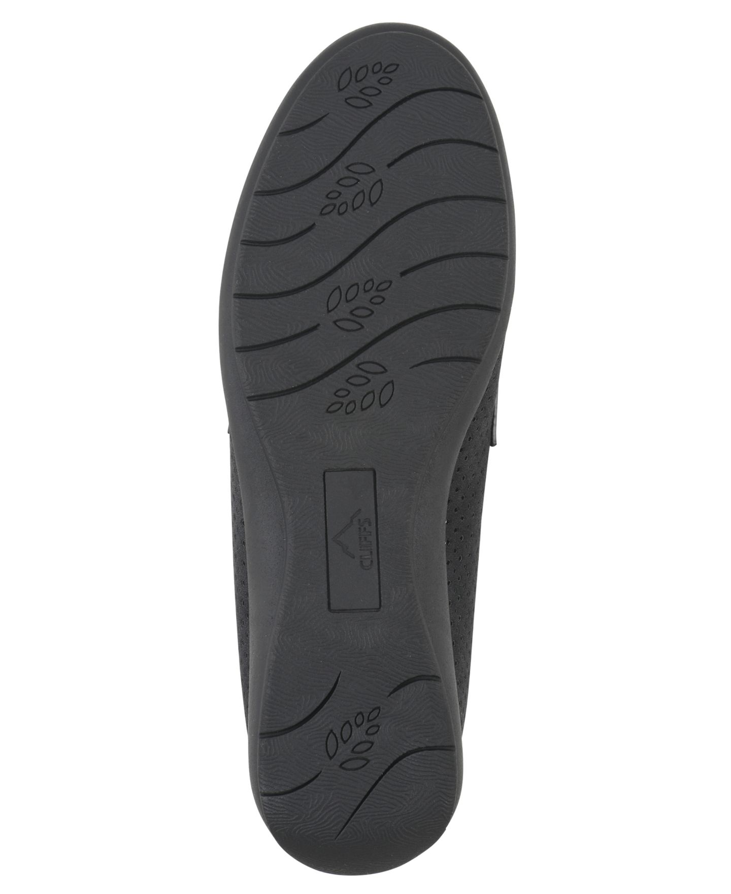 Женские туфли Cliffs by White Mountain Samson Slip-On, цвет: Чёрный нубуковый — фото 5
