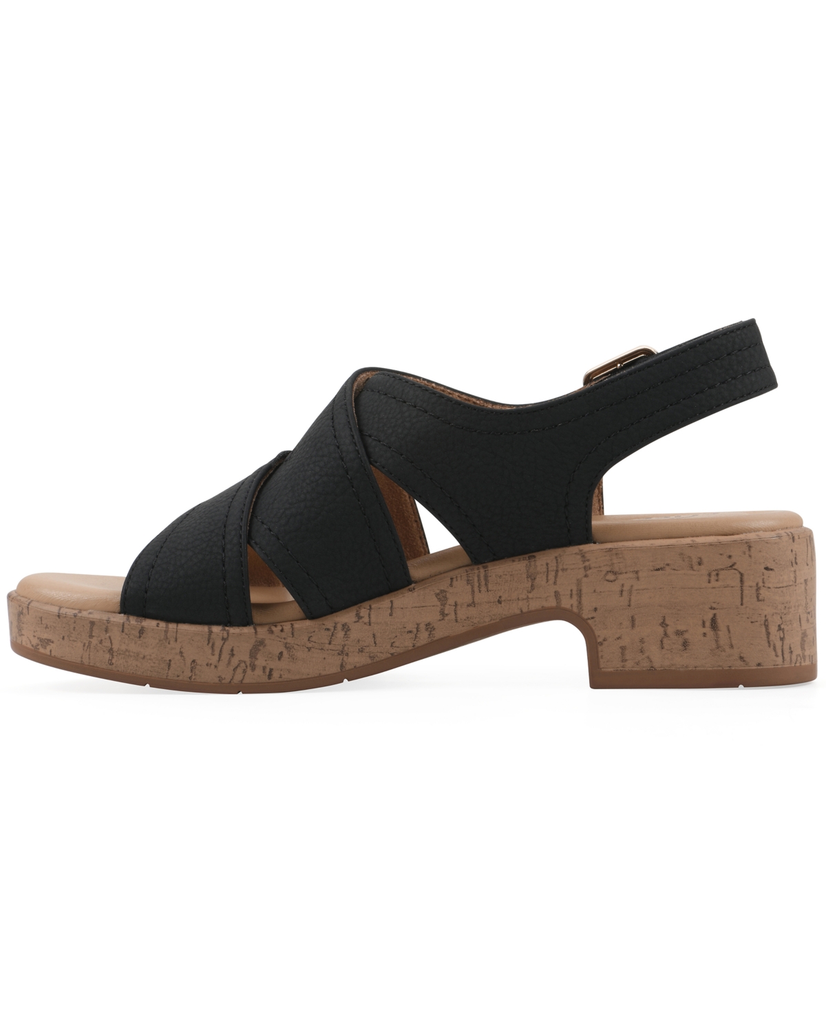 Cliffs by White Mountain Women's Finlee Block Heel Sandals