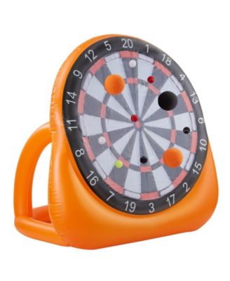Inflatable Soccer Dart Board Giant 6-Foot Target with Balls and Pump