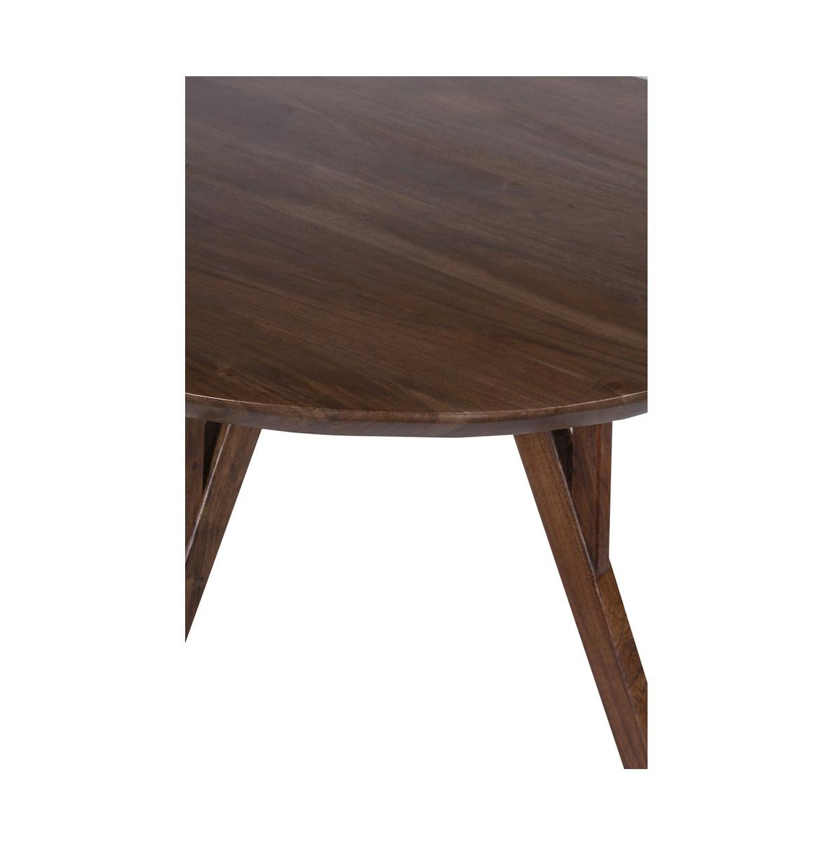 Porter Designs Portola Solid Acacia Wood Dining Table, Brown