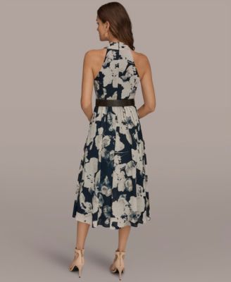 Women's Fit and Flare Midi Dress