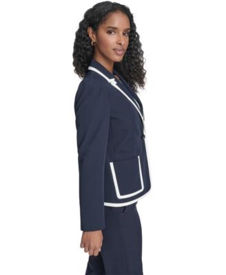 Women's Framed One-Button Blazer
